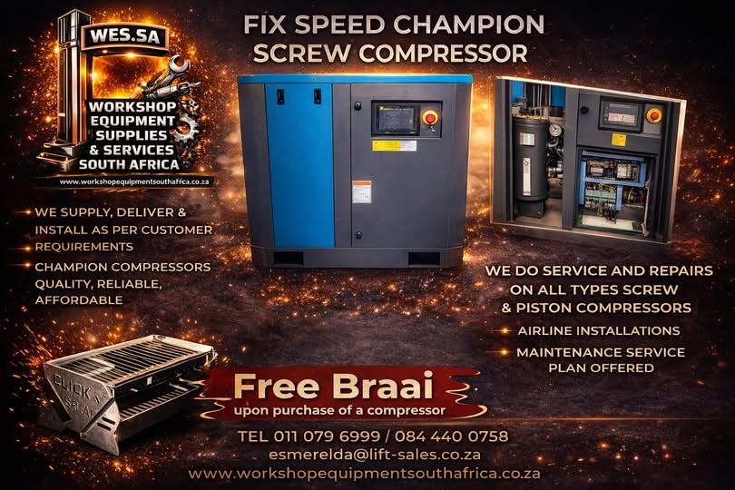 fix speed champion screw compressor