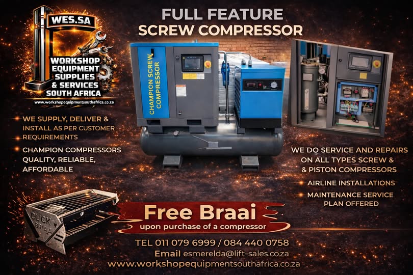 full feature screw compressor